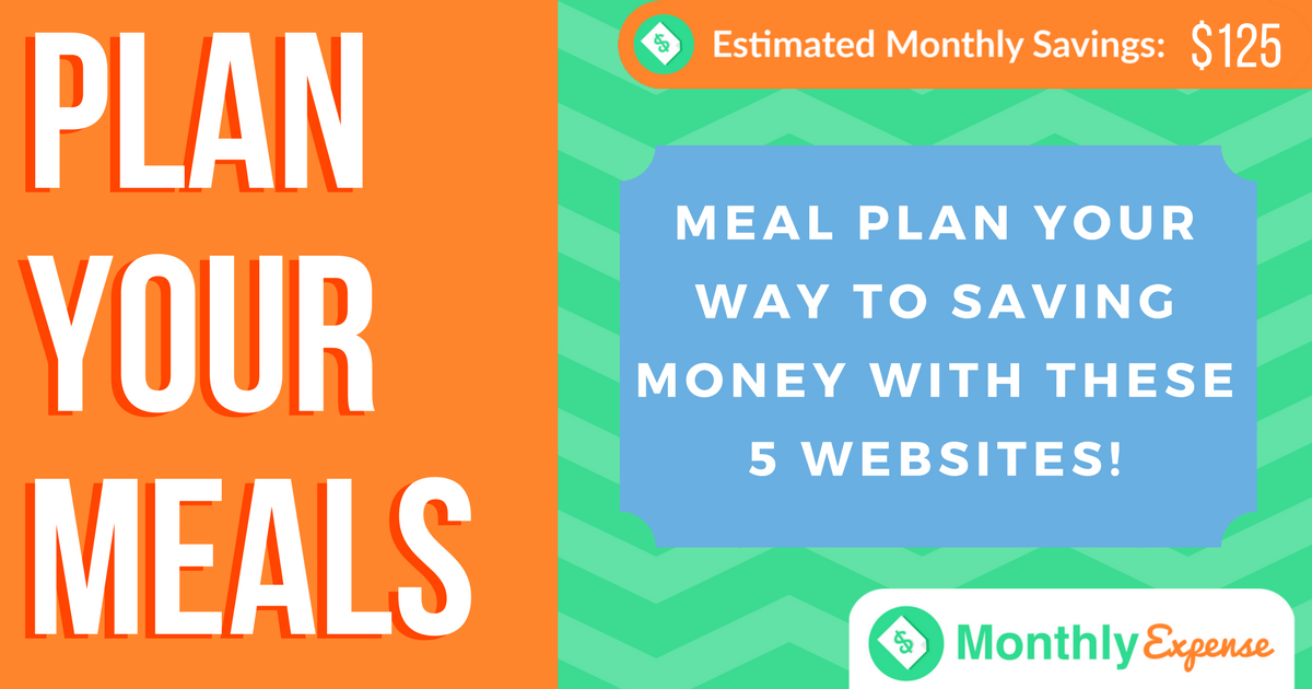 Meal Plan Your Way to Saving Money With These 5 Websites