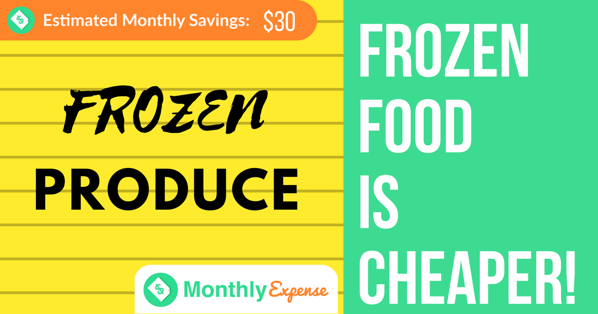5 Ways to Save Money Switching to Frozen Produce