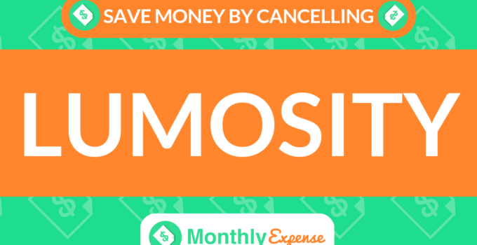 Save Money By Cancelling Lumosity