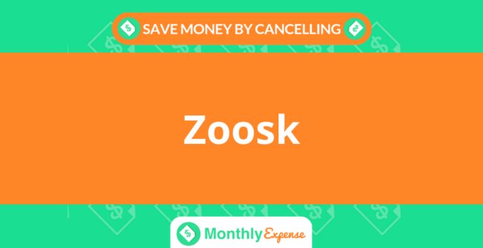 Save Money By Cancelling Zoosk