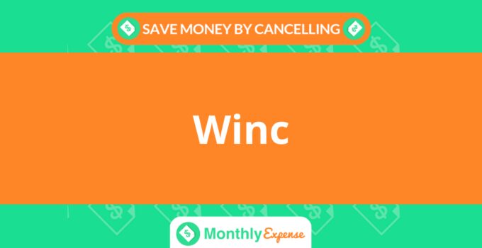 Save Money By Cancelling Winc