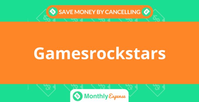 Save Money By Cancelling Gamesrockstars