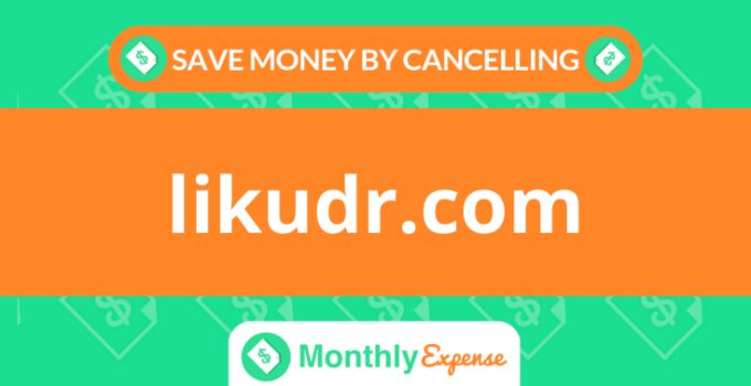 Save Money By Cancelling likudr.com