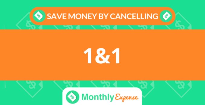 Save Money By Cancelling 1&1